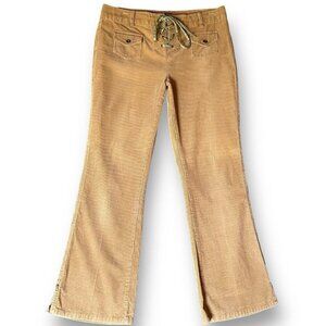 Vintage Tan Boot Cut Pants